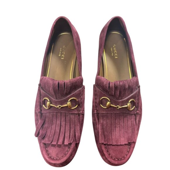 Gucci Maroon Shoes, 39 - Picture 2 of 3